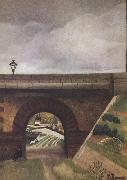 Henri Rousseau View from an Arch of the Bridge of Sevres oil painting artist